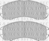 BORG & BECK BBP1162 Brake Pad Set, disc brake